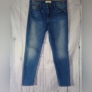 J By Cookie Johnson Wisdom Ankle Skinny Blue Denim Jeans